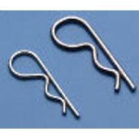 DUBRO 2256 BODY KLIPS (SMALL) 25.4MM X 1.04MM (8 PCS/PACK) DBR2256