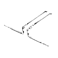 DUBRO 231 1/2 A STRIP AILERON LINKAGE (1 PC PER PACK) DBR231