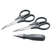 DUBRO 2331 BODY REAMER, SCISSORS (STRAIGHT) & SCISSORS (CURVED)