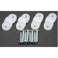 DUBRO 238 1/8in NYLON LANDING GEAR STRAPS (4 PCS PER PACK) DBR238