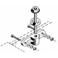 DUBRO 256 NYLON WING MOUNTING KIT (1 PC PER PACK) DBR256