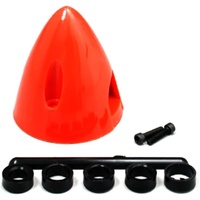 DUBRO 262 1-1/2in SPINNER, RED (1 PC PER PACK)