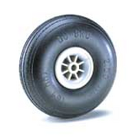 DUBRO 275TL 2-3/4in DIA TREAD LIGHT WHEELS  (1 PAIR PER CARD) DBR275TL