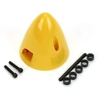 DUBRO 281 2-1/4in SPINNER, YELLOW (1 PC PER PACK) DBR281