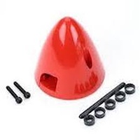 DUBRO 286 2-1/2in SPINNER, RED (1 PC PER PACK) DBR286