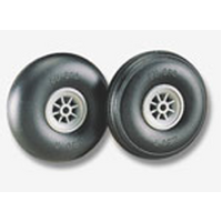 DUBRO 300T 3in DIA TREADED SURFACE WHEELS   (1 PAIR PER CARD) DBR300T