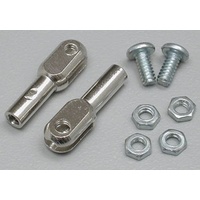 DUBRO 302 4-40 THREADED ROD ENDS (2 PCS PER PACK) DBR302