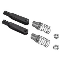 DUBRO 304 4-40 SPRINGSTEEL KWIKLINK CLEVIS(2 PCS PER PACK) DBR304