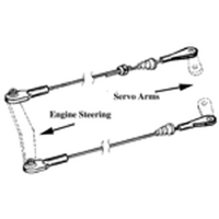 (DISCONTINUED) DUBRO 3103 3.5 OUTBOARD STEER CONTROL LINK (1 PC PER PACK)