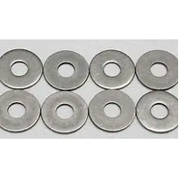 DUBRO 3110 SS NO. 6 FLAT WASHER (8 PCS PER PACK)
