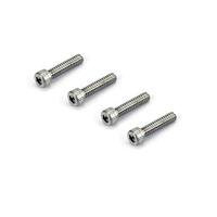 DUBRO 3121 SS 6-32 X 1in SOCKET HD CAP SCWS (4 PCS PER PACK)