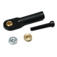 DUBRO 369 2-56 SWIVEL BALL LINK/4-40 ROD (1 PC PER PACK) DBR369
