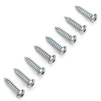 DUBRO 527 4 X 1/2 BUTTON HD SHT METAL SCW (8 PCS PER PACK)