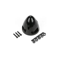 DUBRO 550 3in THREE BLADE SPINNER BLACK (1 PC PER PACK)