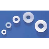 DUBRO 639 1/4in NYLON FLAT WASHER (8 PCS PER PACK)