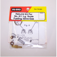 Rebuild Kit Large Fuel Valve Gas (1 kit per package) DBR721
