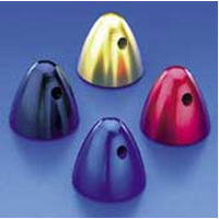 DUBRO 764 8MM X 1.25 SPIN PROP NUT GOLD (1 PC PER PACK)