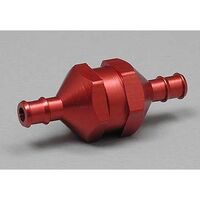 DUBRO 834 IN LINE FUEL FILTER, RED (1 PC PER PACK) DBR834