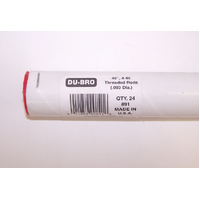 DUBRO 891 48in (1220MM) .093 ROD 4-40 THREAD (1PC)