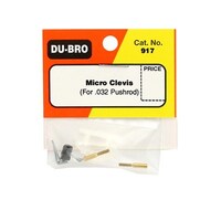 DUBRO 917 MICRO CLEVIS (2 PCS PER PACK) DBR917