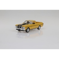 1:24 Yellow Ochre 1971 XY GTHO Ford Falcon Ute 351 T-Bar Auto Fully Detailed Opening Doors and Tailgate DDA2488