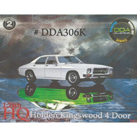 DDA 1/24 HQ HOLDEN KINGSWOOD 4 DOOR DDA306K