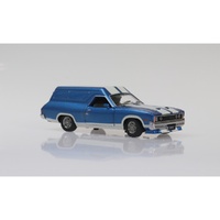 1:32 Dark Blue w/White Stripes XC Panel Van DDA32851-1