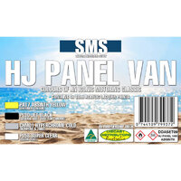 SCALE MODELLERS SUPPLY HOLDEN HJ PANEL VAN COLOUR SET 9 - ABSINTH YELLOW DDASET09