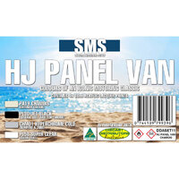 SCALE MODELLERS SUPPLY HOLDEN HJ PANEL VAN COLOUR SET 11 - CHAMOIS DDASET11