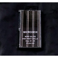 Micro Drill Bits 20 pc Number