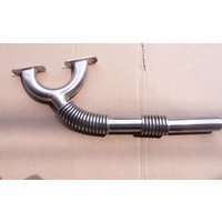DLE222 Stainless Headers 2 into 1