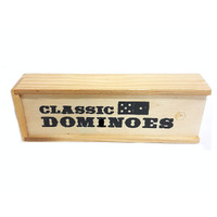 DOMINOES,D6 Wooden in box(TNW) DOM056423