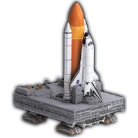 Dragon 1/400 Space Shuttle w/ Transporter Plastic Model Kit [11023]
