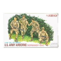DRAGON 1/35 U.S. ARMY AIRBORNE (NORMANDY 1944) PLASTIC MODEL KIT 6010