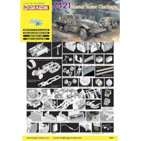 Dragon 1/35 M21 Mortar Motor Carriage Plastic Model Kit  DR6362