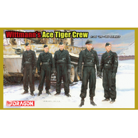 Dragon 1/35 Wittmann's Ace Tiger Crew (5 Figure Set) Plastic Model Kit [6831]