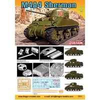   DRAGON 1/72 M4A4 SHERMAN PLASTIC MODEL KIT  DR7311
