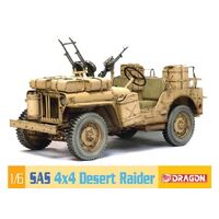 Dragon 1/6 SAS 4x4 Desert Raider Plastic Model Kit [75038]