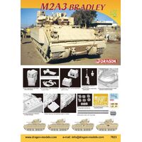 DRAGON 1/72 M2A3 BRADLEY PLASTIC MODEL KIT