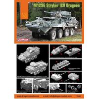Dragon 1/72 M1296 Stryker ICV Dragoon Plastic Model Kit [7686]