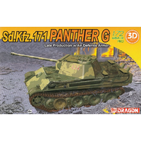 Dragon 1/72 Panther G Late Production w/Air Defense Armor Plastic Model Kit [7696]