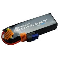 Dualsky 6400mah 2S HED Lipo Battery, 45C