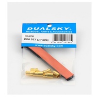 DUALSKY 6MM BULLET CONNECTORS DSDB6SET
