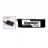 Dualsky Receiver LiPo Battery, 1S, 600mah