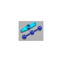 Duratrax Aluminum Servo Arm Double Blue
