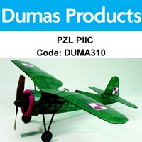 DUMAS 310 PZL PIIC 30 INCH WINGSPAN RUBBER POWERED DUMA310
