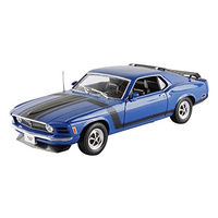 1:18 1970 FORD MUSTANG BLUE