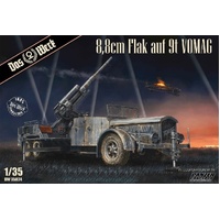 Das Werk 1/35 8,8 cm Flak on a 9t VOMAG Plastic Model Kit   DWK35024