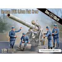 Das Werk 1/35 German WWII 8.8cm FlaK Crew Plastic Model Kit DWK35038