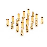 Dynamite 3.5mm Gold Bullet Connector Set, 10prs